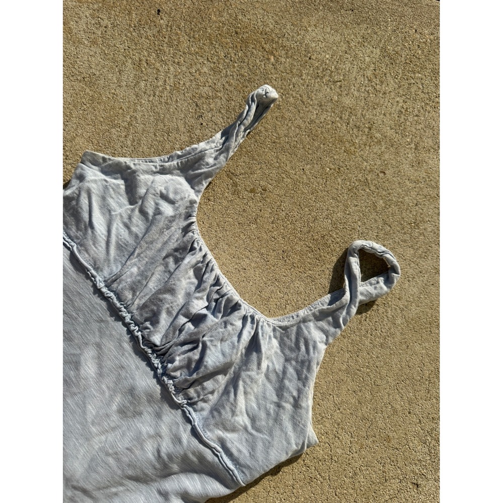 y2k 2000s Pilcro Anthropologie Light Blue Tank Top